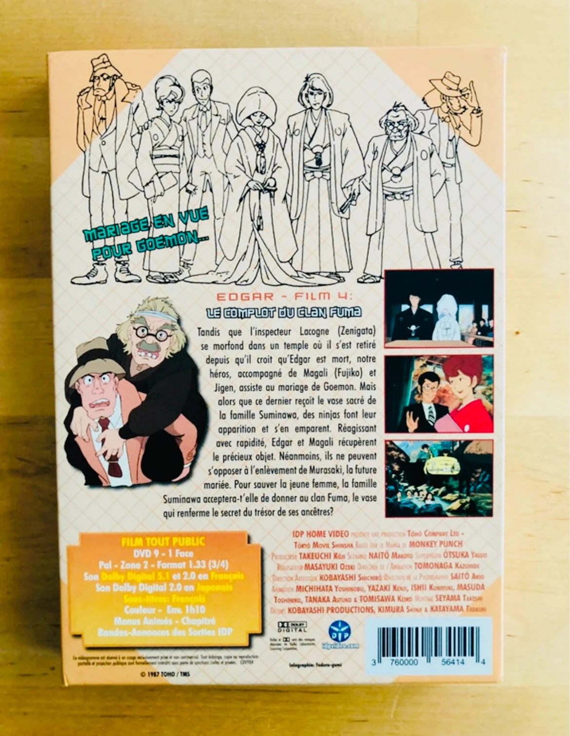 DVD Edgar de la cambriole Le Complot du Clan Fuma. – photo 2